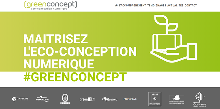 Green Concept 'Maîtrisez l'écoconception numérique'